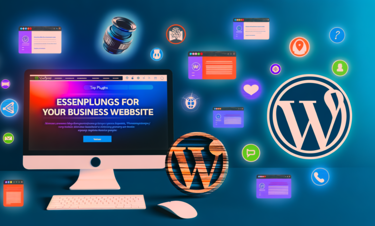 Which WordPress plugins are essential for a business website?