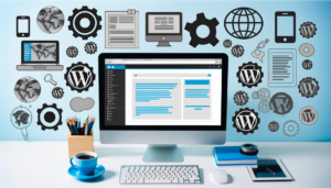 how to use wordpress to make a website